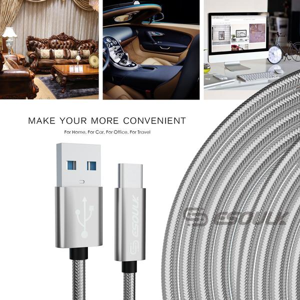 Android Type-C 10FT USB Cable1.7A