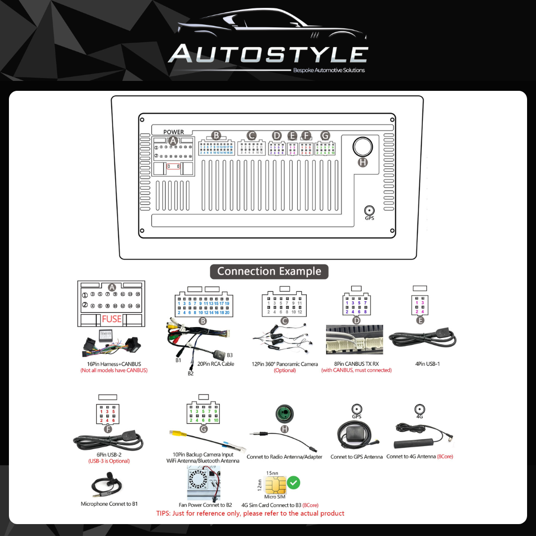 Peugeot 208 / 2008 / A94 / A9 Apple Carplay / Android Auto 10" Stereo Upgrade 2012-20