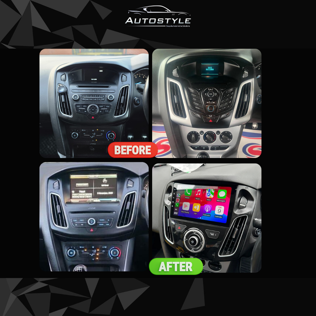 Ford Focus Apple Carplay / Android Auto 9" Stereo Upgrade (2011-18)
