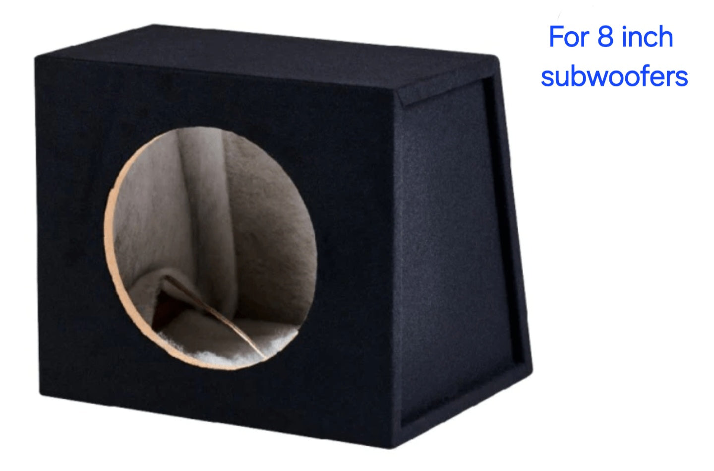 8 Inch Sealed High Quality Subwoofer Enclosure Bass Box (18mm Thick MDF)